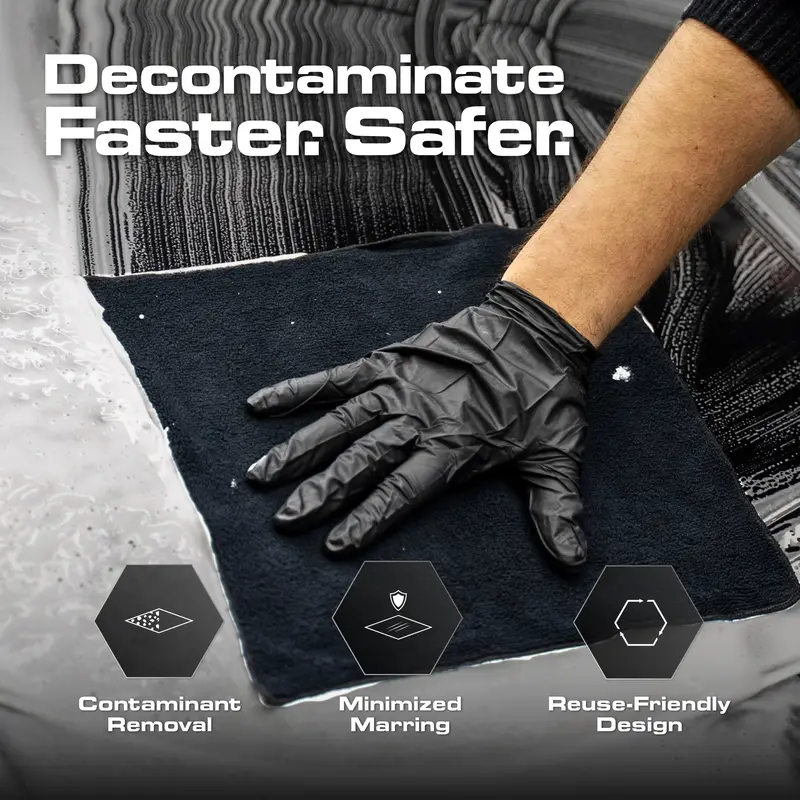 Premium Car Clay Towel – Reusable Microfiber Detailing Cloth for Paint Decontamination, Glass Cleaning & Smooth Finish Restoration