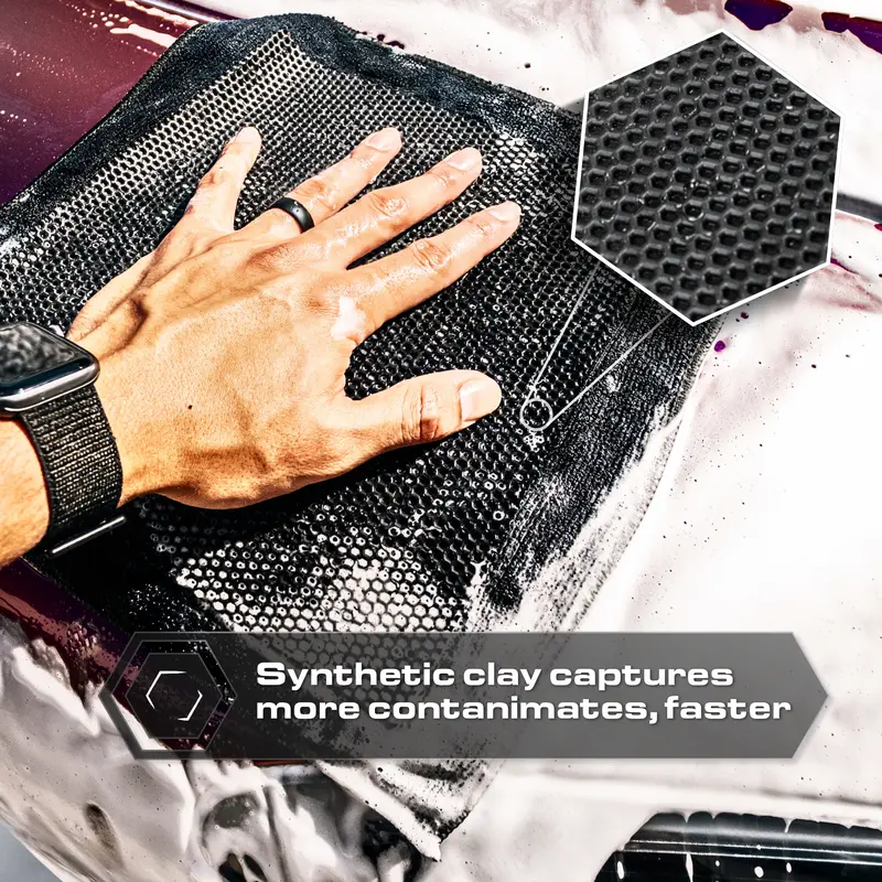 Premium Car Clay Towel – Reusable Microfiber Detailing Cloth for Paint Decontamination, Glass Cleaning & Smooth Finish Restoration